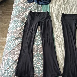 Black Lululemon Flare Leggings